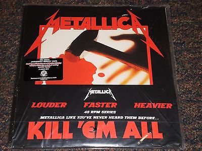 popsike.com - METALLICA SEALED 2 LP SET 45 RPM 180 GRAM KILL 'EM