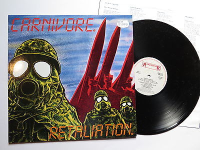 øst Rød dato tung popsike.com - CARNIVORE - Retaliation LP Vinyl - Roadrunner NL 1987 -  auction details