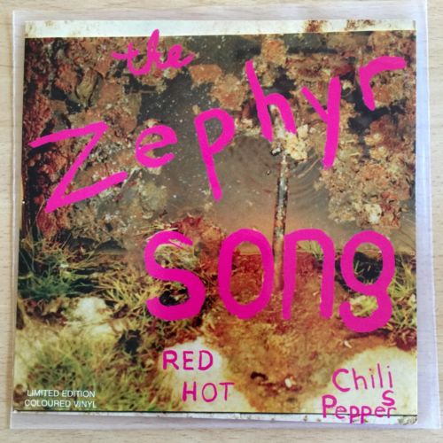  Red Hot Chili peppers - The Zephyr Song 7 Pink Vinyl -  auction details