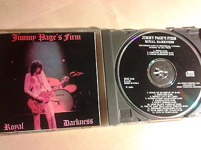 直接買Jimmy Page\'s Firm/ Royal Darkness/ 1985 洋楽