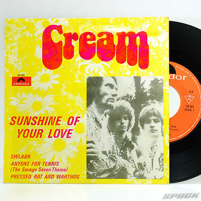 popsike.com - CREAM SUNSHINE OF YOUR LOVE EP 7