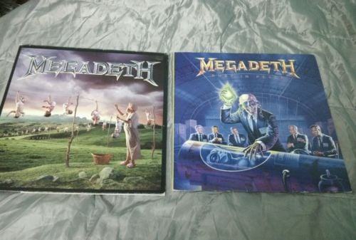 popsike.com - Megadeth Youthanasia Blue Vinyl LP 1994 Capitol free