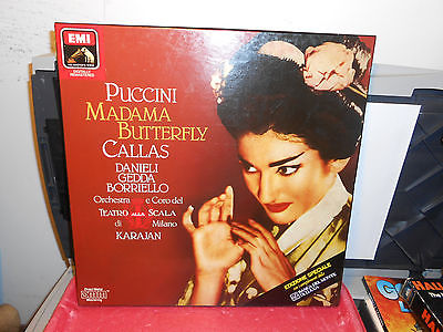 Popsike.com - PUCCINI Madama Butterfly 2 LP Box Set EMI MONO CALLAS ...