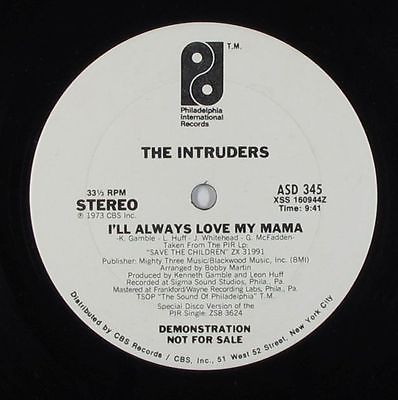 The Intruders - I'll Always Love My Mama (1973) vinyl 