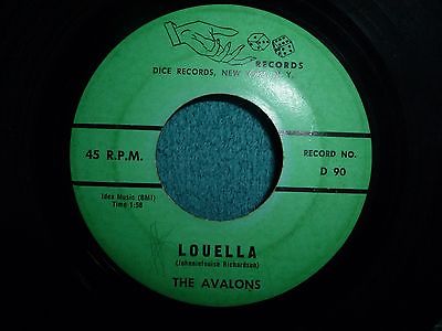 popsike.com - THE AVALONS louella / you broke our hearts DOO-WOP 