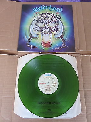 popsike.com - MOTORHEAD Overkill BRONZE LP RARE 1979 GREEN VINYL