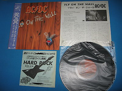 popsike.com - AC/DC LP Fly On The Wall w/Promo Flexi Disc for Hard