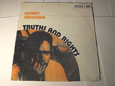 popsike.com - Johnny Osbourne - Truth & Rights Vinyl LP Studio One