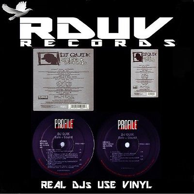 popsike.com - DJ QUIK - SAFE + SOUND - 2 LP VINYL 12