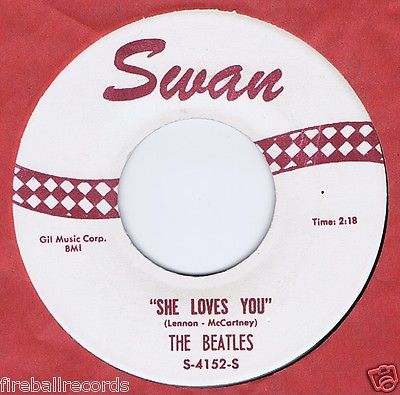 popsike.com - Beatles 45 She Loves You 1963 NM Billboard #1 White