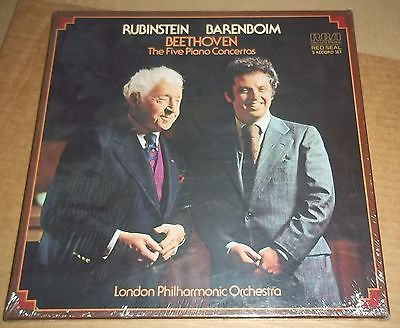 popsike.com - Rubinstein/Barenboim BEETHOVEN The Five Piano