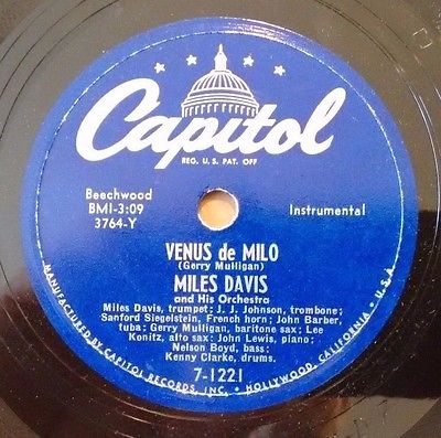 popsike.com - MILES DAVIS on CAPITOL 7-1221 Venus De Milo / Darn