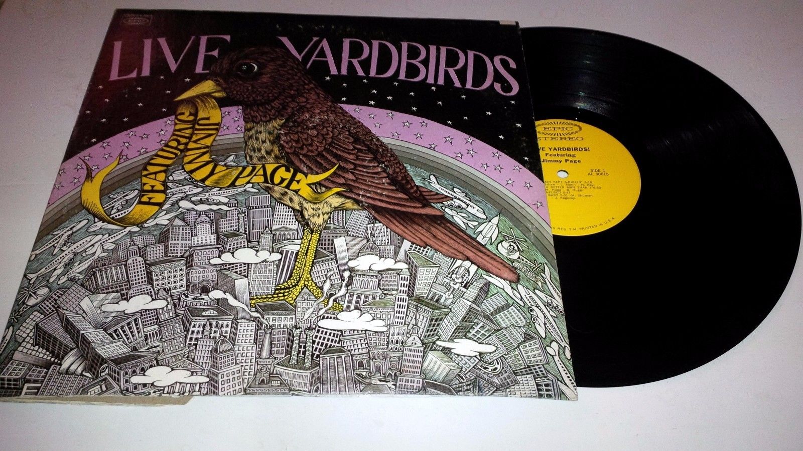 LP LIVE YARDBIRDS (FEATURING JIMMY PAGE)