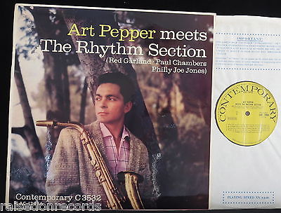 popsike.com - ART PEPPER - Meets the Rhythm Section [Contemporary