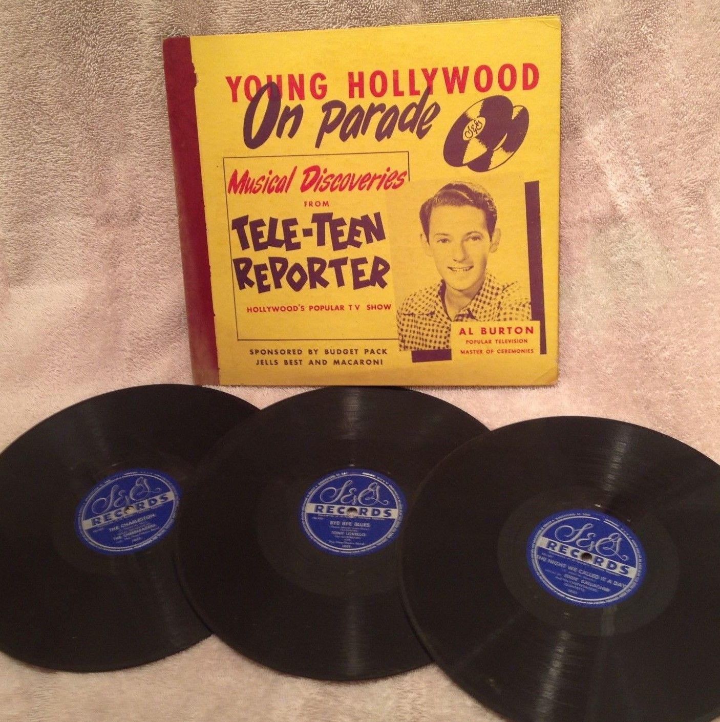 TELE TEEN YOUNG HOLLYWOOD ON PARADE TV SHOW Myrna Fox