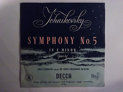 popsike.com - TCHAIKOVSKY SYMPHONY N°5 CELIBIDACHE DECCA LXT 2545