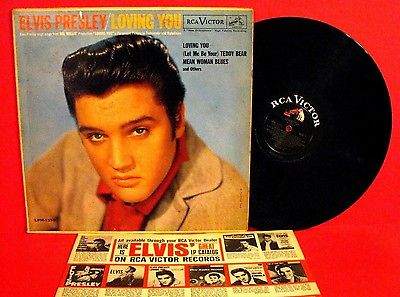 popsike.com - ELVIS PRESLEY LOVING YOU LP Mono 1950s Rockabilly