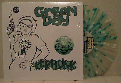 popsike.com - GREEN DAY - Kerplunk LP Green Splatter Vinyl Reprise 