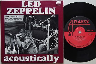 popsike.com - LED ZEPPELIN Acoustically EP Original AUSTRALIA ONLY