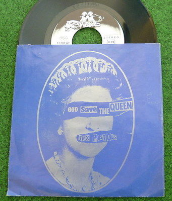 Popsike.com - SEX PISTOLS 7" Punk 1977 MATTLOCK Misprint 'God Save The ...