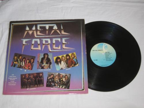 popsike.com - Metal Force 33 rpm lp Record Compilation K-Tel Heavy
