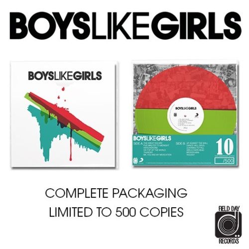 popsike.com - Boys Like Girls rare limited tri colored vinyl /500