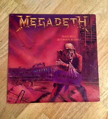 popsike.com - Original US First Pressing Megadeth Peace Sells But