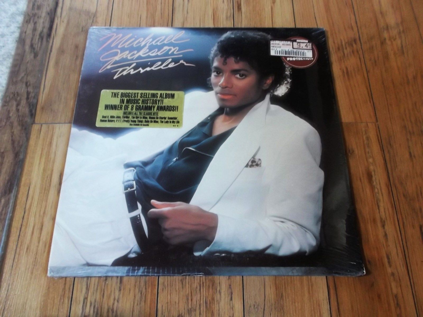 Popsike.com - Michael Jackson 1982 Thriller Sealed Gatefold Lp With ...