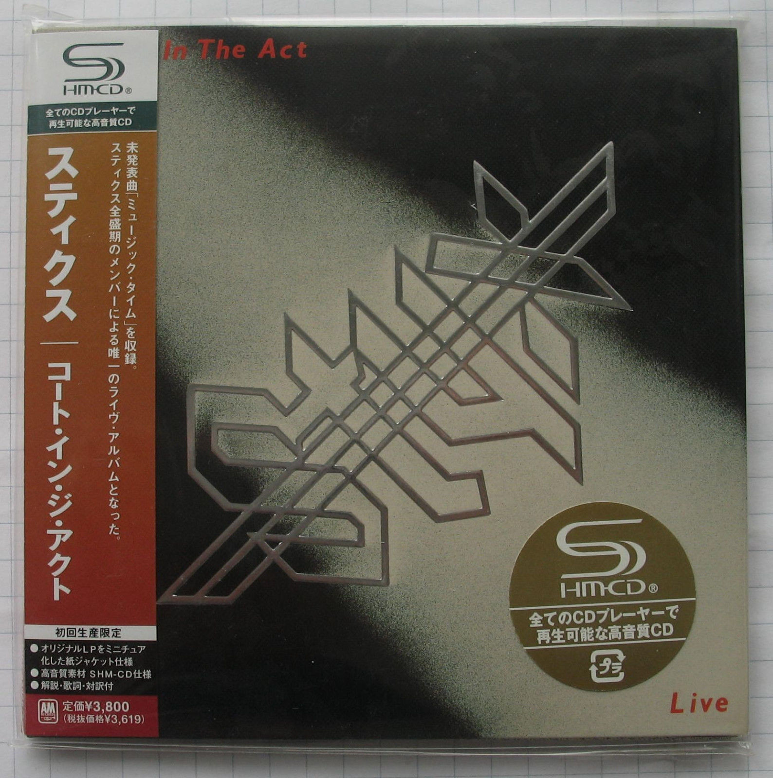 popsike.com - STYX - Caught In The Act JAPAN SHM MINI LP 2CD OBI