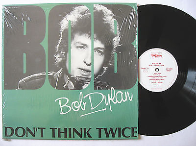 Popsike Com Bob Dylan Don T Think Twice Lp Bigtime W German Pressing Nm In Shrink Auction Details