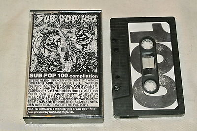 Popsike Com Sub Pop Cassette Tape Sonic Youth Wipers Scratch