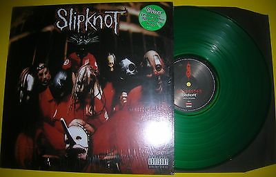 カラーLP Slipknot 1st USA Original Limited Edition 1999 Slime