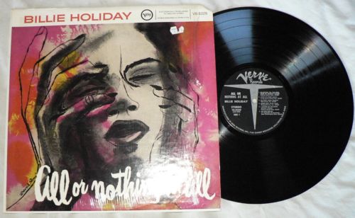 popsike.com - BILLIE HOLIDAY All Or Nothing At All V6-8329 Stereo