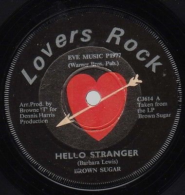 popsike.com - 1977 Lovers Rock Reggae Hello Stranger Brown Sugar 