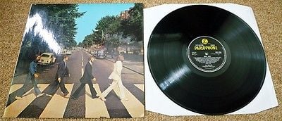 popsike.com - The Beatles, ABBEY ROAD, RARE 1969 UK BLACK & YELLOW  PARLOPHONE LABEL EXPORT LP. - auction details