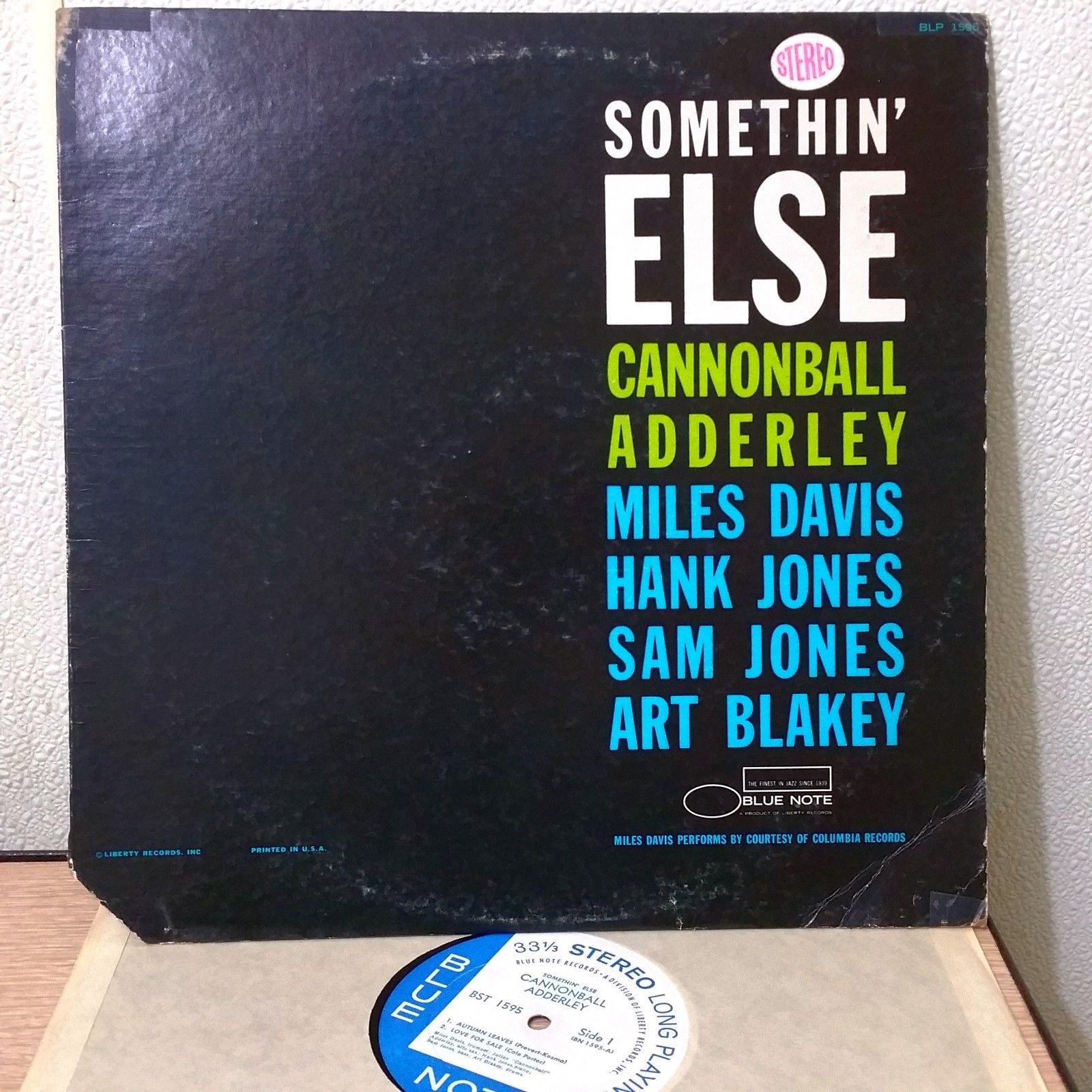 popsike.com - CANNONBALL ADDERLEY Somethin' Else LP BLUE NOTE