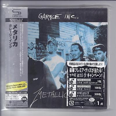 popsike.com - METALLICA Garage Inc. 2 cd set JAPAN mini lp SHM cd