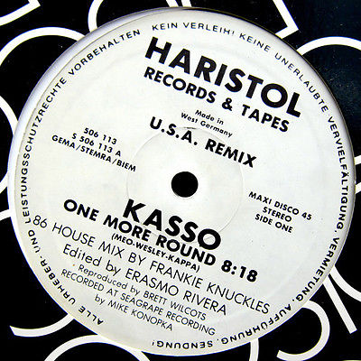 popsike.com - KASSO ONE MORE ROUND/ WALKMAN (U.S.A. Remix) HOUSE