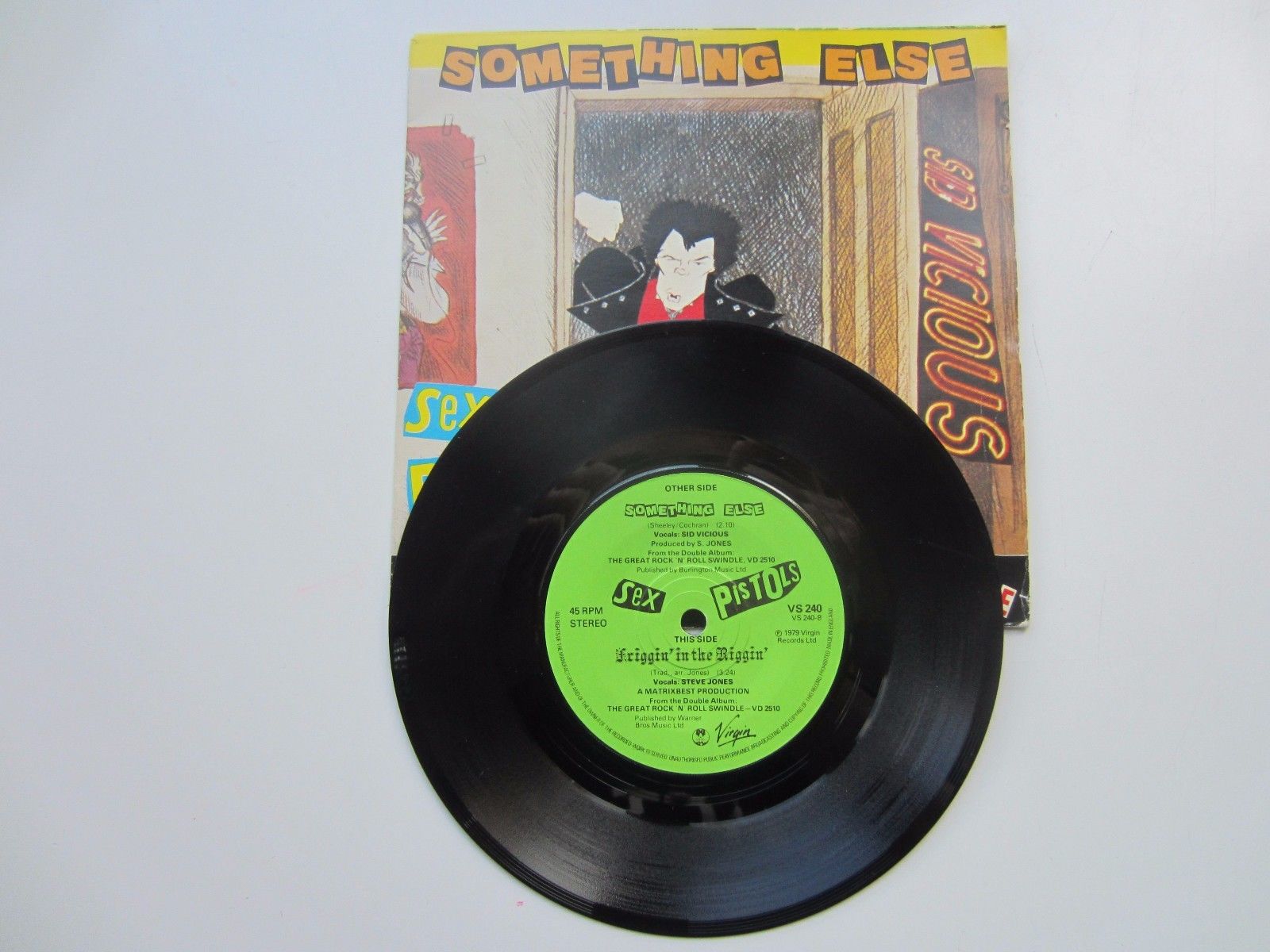 popsike.com - SEX PISTOLS Something Else VERY RARE MIS-PRESS; PLAYS SILLY  THING EX/VG - auction details