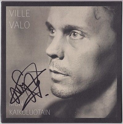 AUTOGRAPHED SIGNED VILLE VALO OF HIM H.I.M. PRETENDING DIGIPAK CD