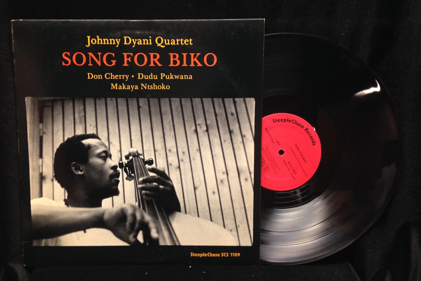 popsike.com - Johnny Dyani Quartet-Song For Biko-SteepleChase 1109