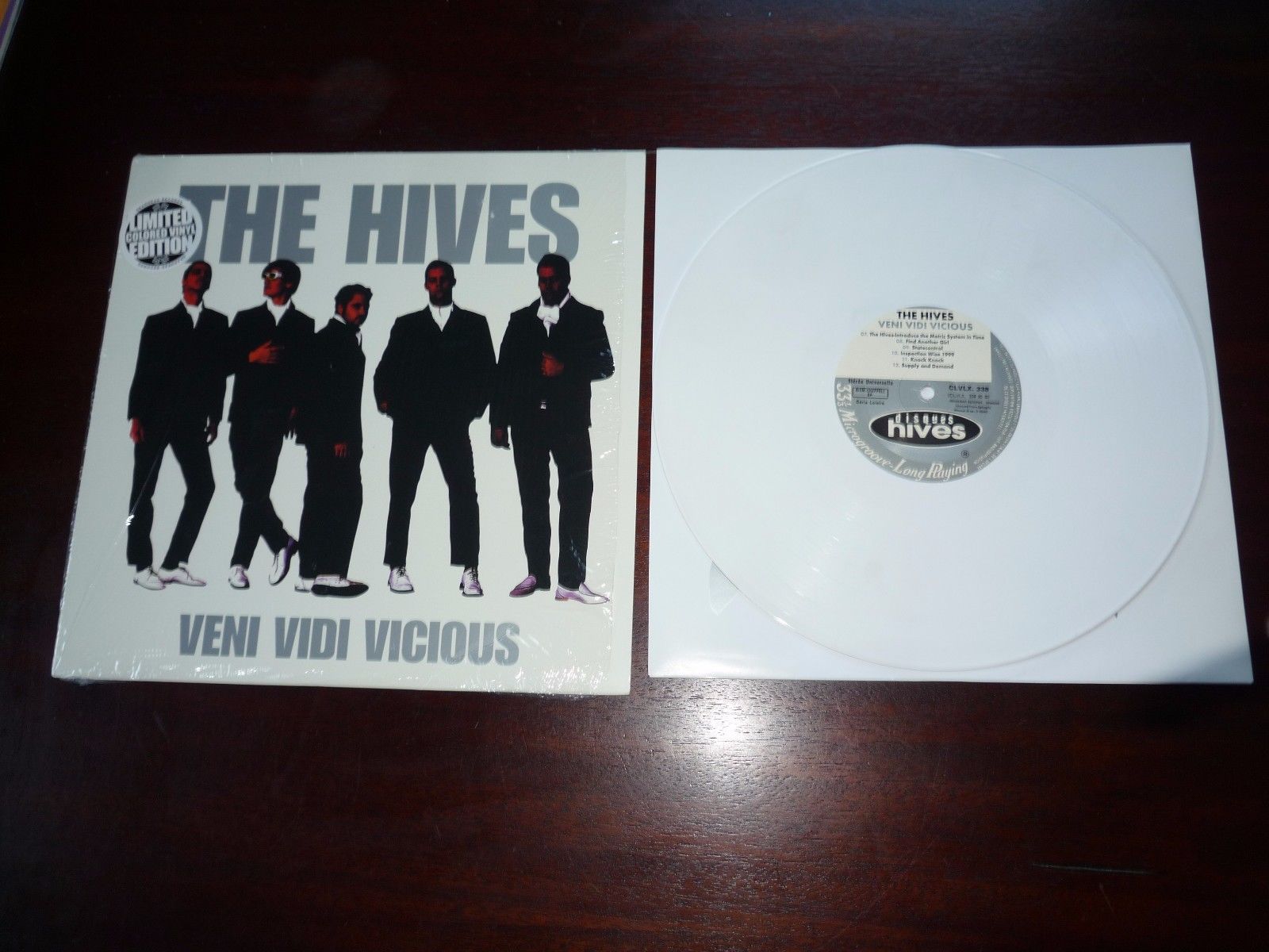 popsike.com - THE HIVES Veni Vidi Vicious LP - WHITE VINYL first