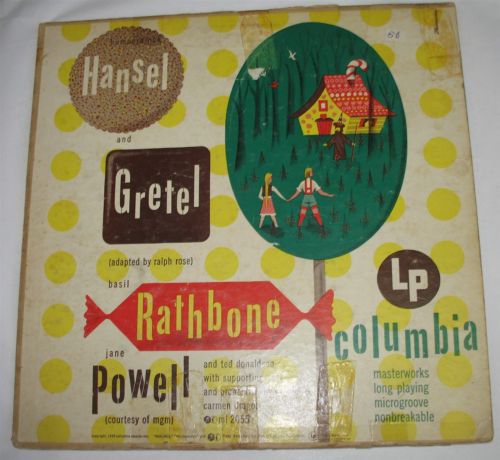 popsike.com - Hansel & Gretel Basil Rathbone Jane Powell ML 2055