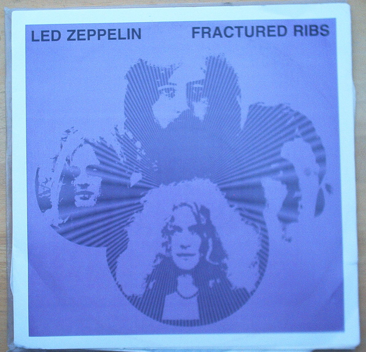 popsike.com - Rare Led Zeppelin Live Dallas 1973 Fractured Ribs