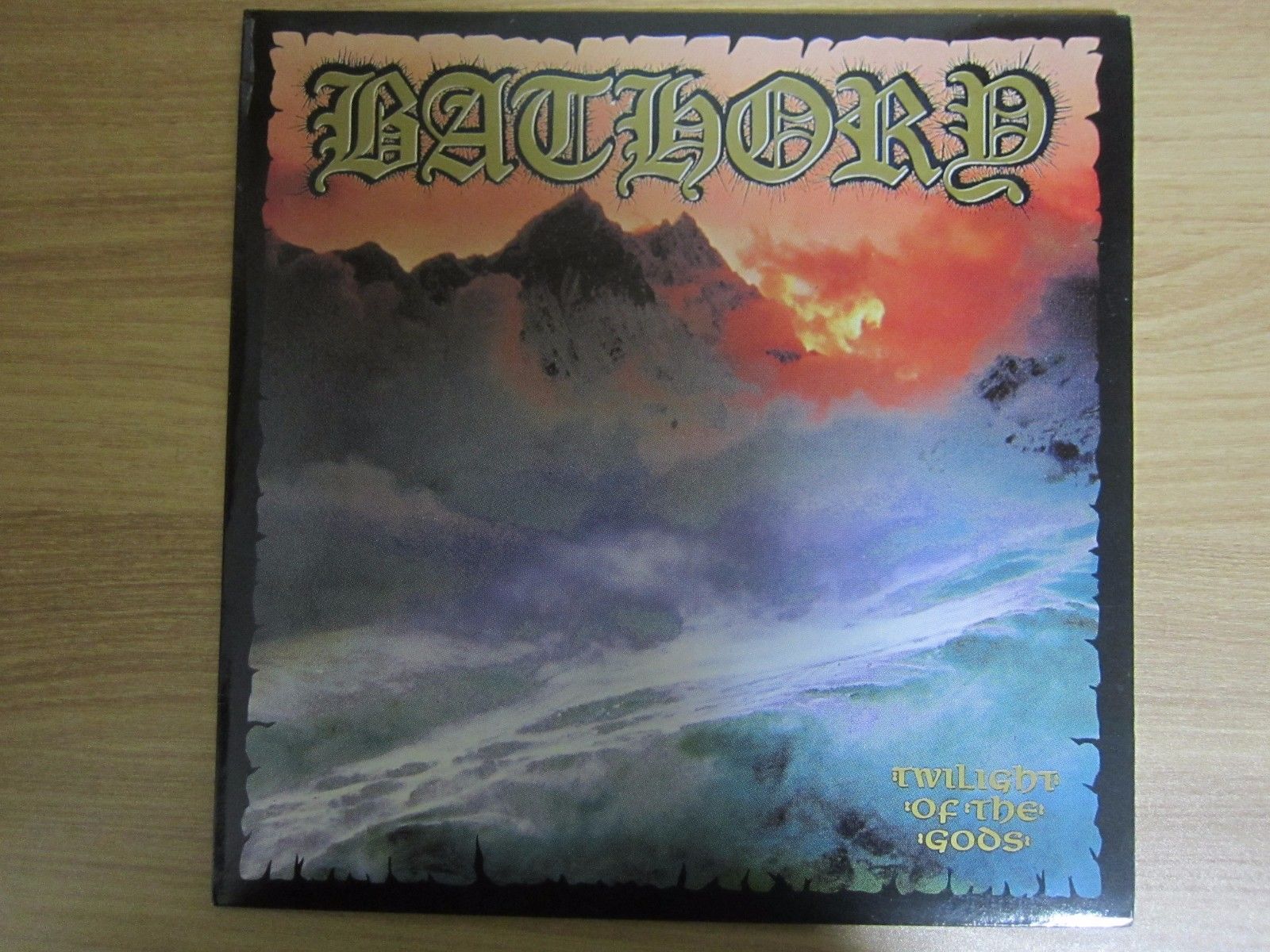  - BATHORY - Twilight Of The Gods Korea Orig Vinyl LP 1993  INSERT - auction details