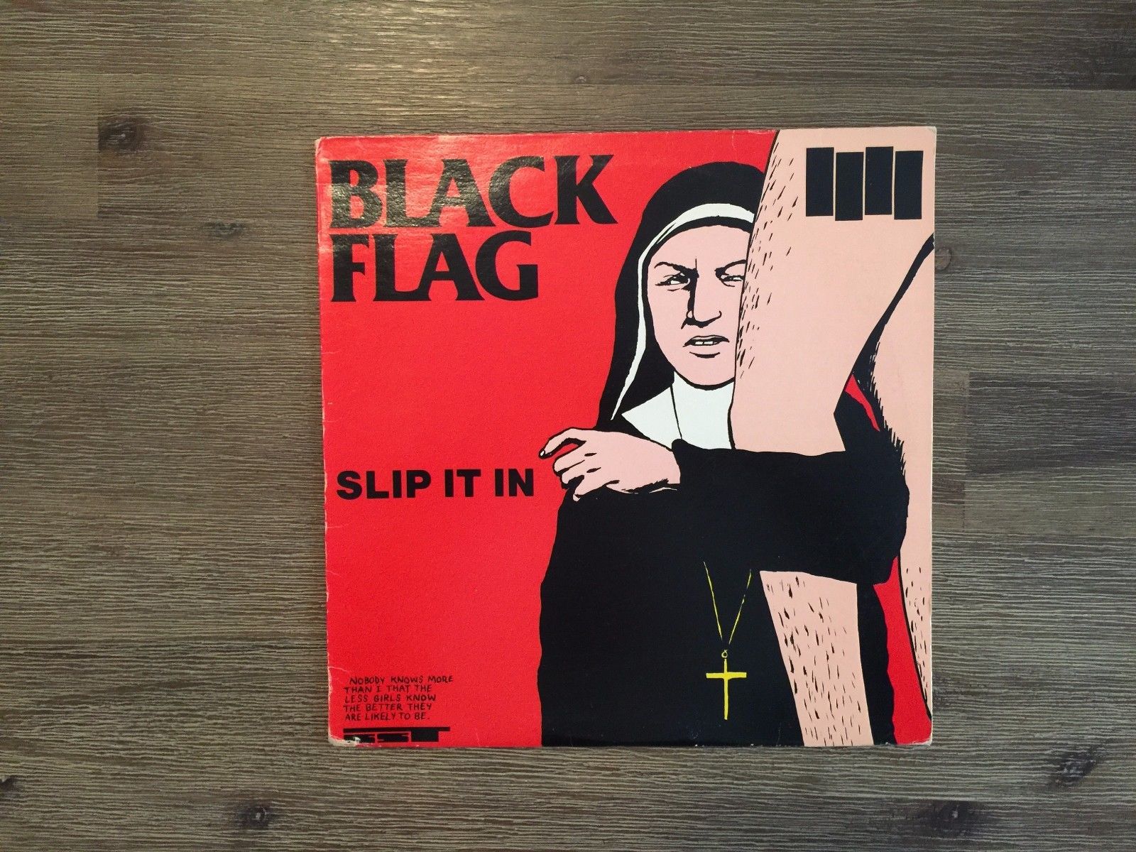 popsike.com - Black Flag ?– Slip It In ORIGINAL 12