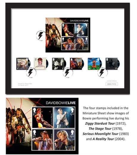 popsike.com - David Bowie limited edition framed presentation