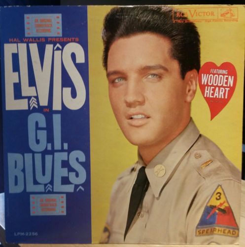 popsike.com - ELVIS PRESLEY G.I. BLUES MONO COPY RCA LPM-2256 VG "Wooden Heart" Sticker 1960 - auction details