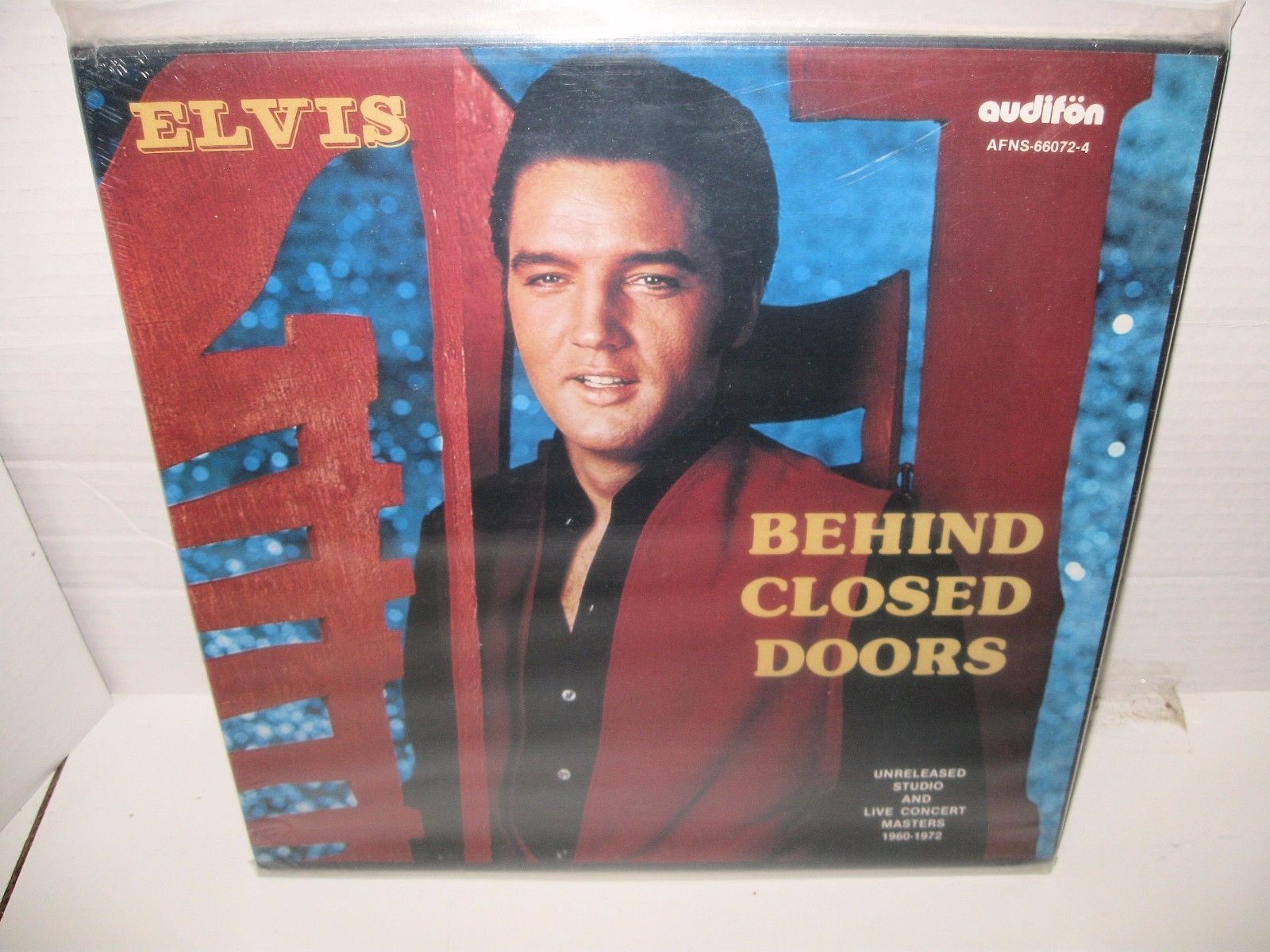 popsike ELVIS PRESLEY behind closed doors 4xLP VINYL audifon