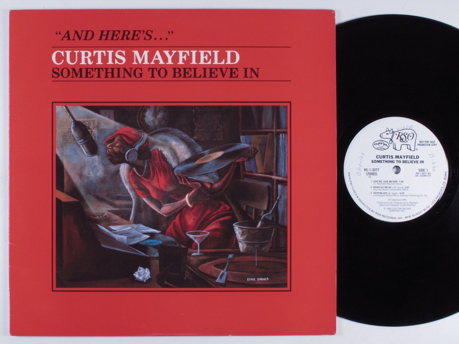 popsike.com - CURTIS MAYFIELD Something To Believe In RSO LP